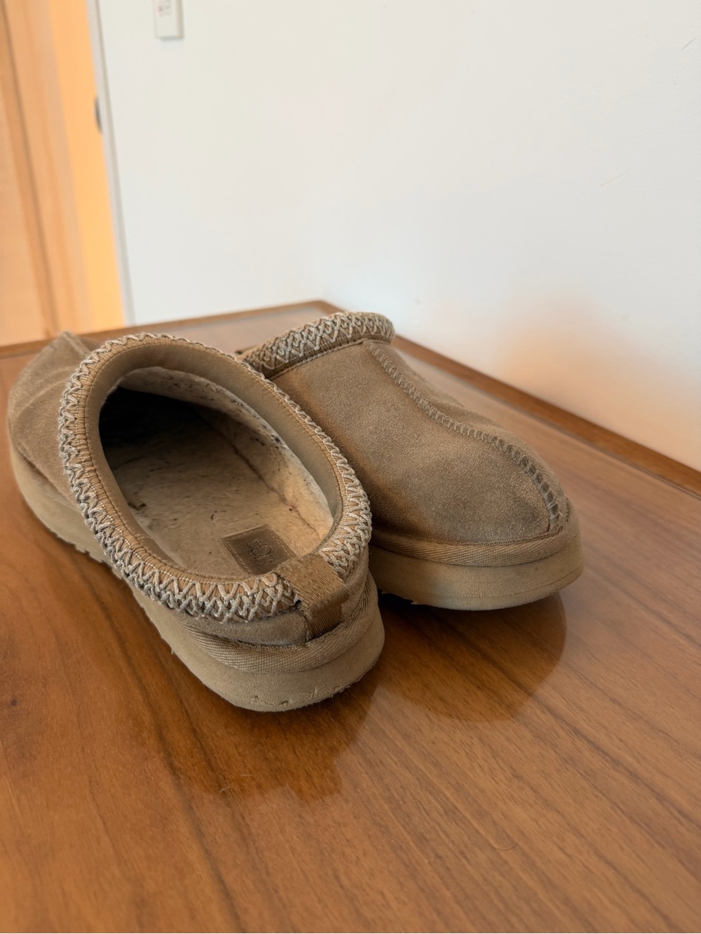 Woman’s Casual Slip-On Suede Moccasin - Tan